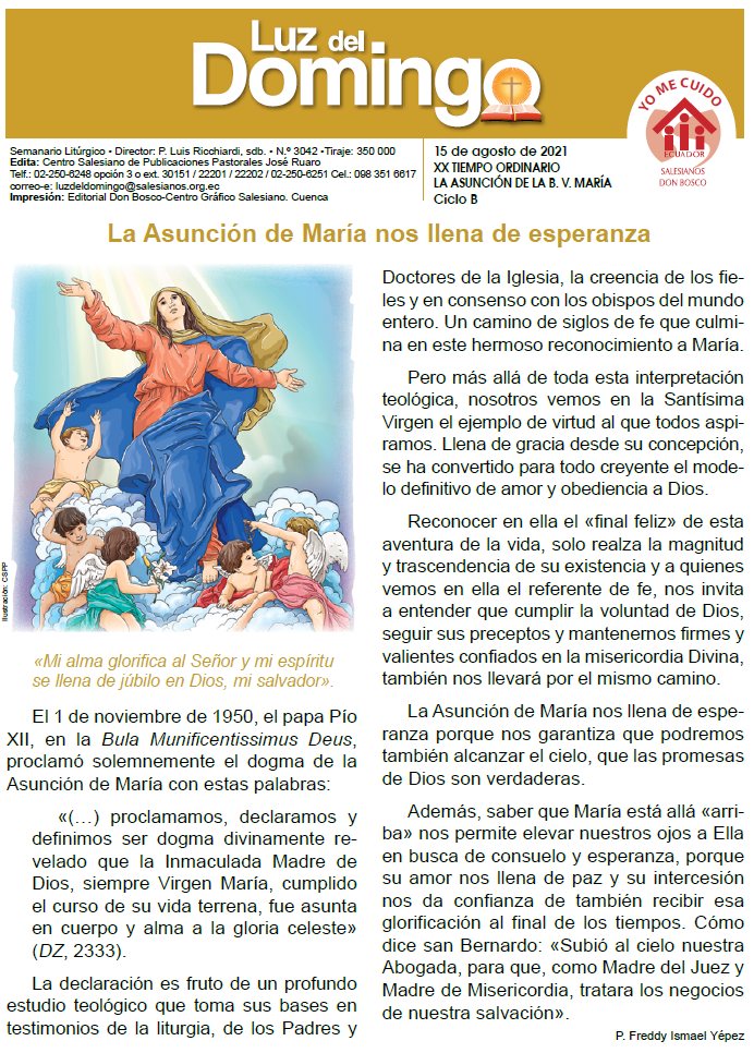 Luz del Domingo Santuario María Auxiliadora